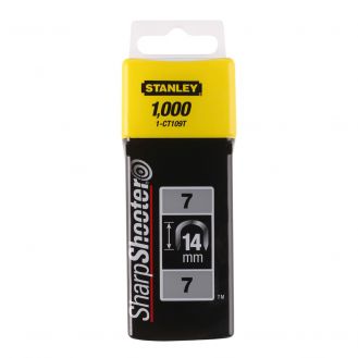 Capse tip 7 Stanley 1-CT109T, 1000 buc, 14 mm