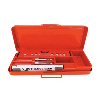 Set nivela montaj baterii Rothenberger ROCHECK 1000004797, 1/2'' - 3/8