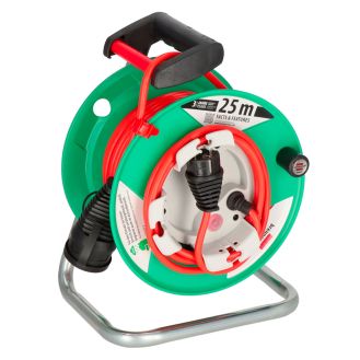 Prelungitor electric pe rola Garant G Brennenstuhl 1098550001, pe rola, 23+2 m, 3 x 1.5 mmp, IP44