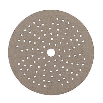 Set 5 foi abrazive Wolfcraft 1107000, Ø 125 mm, prindere Velcro, gauri multiple, granulatie 80