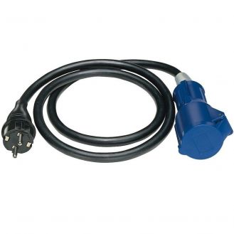 Cablu adaptor Brennenstuhl 1132910, IP44, 1.5m, negru, 3x1.5 mmp, H07RN