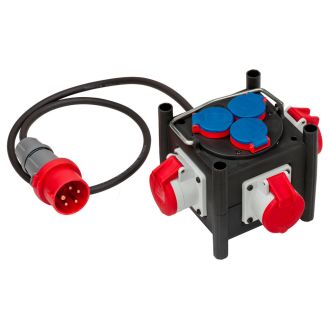 Distribuitor compact Brennenstuhl 1153680100, 400 V, 11000 W, 6 posturi