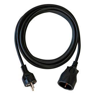 Cablu prelungitor uz normal Brennenstuhl 1162180, 3 m, negru, 3x1.5 mmp, IP20
