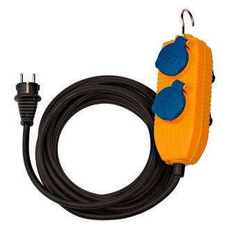 Prelungitor Powerblock pentru santier Brennenstuhl 1169200010, 5 m, 4 posturi, IP54
