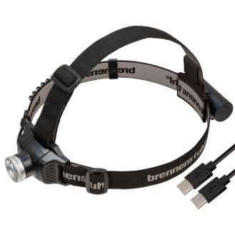 Lampa de cap LED LuxPremium Brennenstuhl 1177300010, 250 lm, 3.7V / 2.6 A, IP44, USB-C
