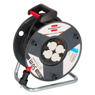 Rola cablu prelungitor Garant EXP Brennenstuhl 1205066, 3 x 1.5 mmp, 50 m, 4 posturi, IP20