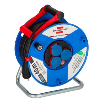 Rola cablu prelungitor Garant Brennenstuhl 1208340, 3 x 2.5 mmp, 40 m, 3 posturi, IP44