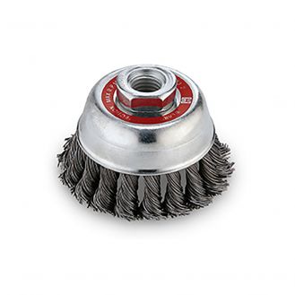 Perie din sarma otel Flex 124524, D 65 mm, 0.5 mm, M14, tip oala