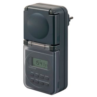 Priza programabila digital Brennenstuhl 1506706, 230 V, maxim 3500 W, IP44