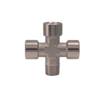 Racord cruce filete tata-mama-mama-mama 1/4