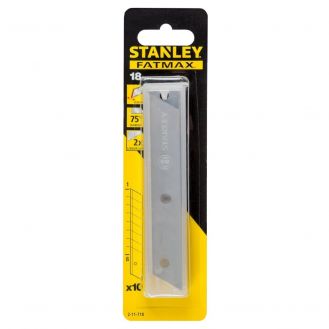Set 10 lame segmentate Stanley Fatmax 2-11-718, 18 mm