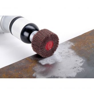 Perie lamelara cilindrica din lana Wolfcraft 2032000, granulatie 150, D 50x25 mm, ax prindere 6 mm