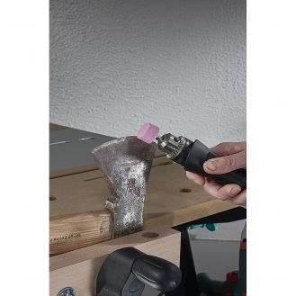 Piatra de slefuit cilindrica Wolfcraft 2172000, prelucrare mixta, ax prindere 6 mm, diametru 24 mm