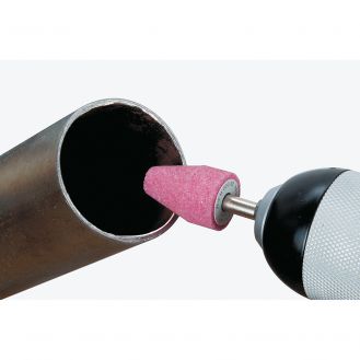 Piatra de slefuit conica Wolfcraft 2173000, prelucrare mixta, ax prindere 6 mm, diametru 10-20 mm