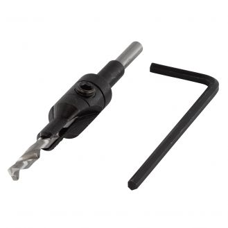 Burghiu pentru gaurire preliminara cu zencuitor Wolfcraft 2500000, D 3.5 - 9.5 mm, burghiu D 4.5 mm
