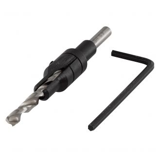 Burghiu pentru gaurire preliminara cu zencuitor Wolfcraft 2511000, D 4.5 - 11 mm, burghiu D 4.5 mm
