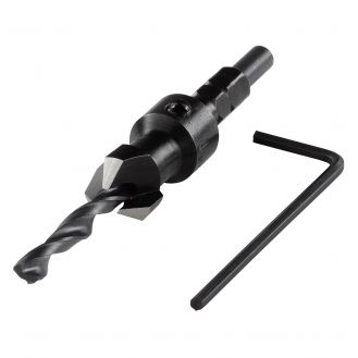 Burghiu de centrare cu zencuitor Wolfcraft 2545000, D 4.5 mm + zencuitor D 12 mm
