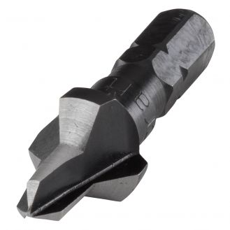 Burghiu zencuitor Wolfcraft 2548000, D 5-12 mm, prindere hexagonala, unghi zencuitor 45°, pentru suruburi cu cap inecat de D 5.5 - 6 mm