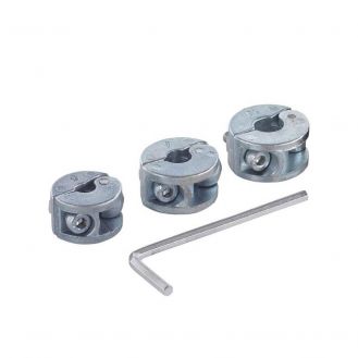 Set 3 opritoare universale, de profunzime Wolfcraft 2755000 pentru burghie cu diametrul de 6, 8 si 10 mm