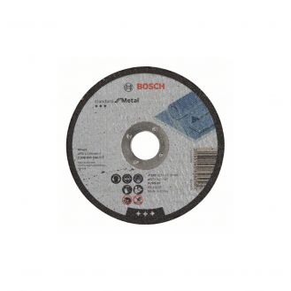 Disc abraziv Standard Bosch 2608603166 pentru debitat metal, D 125x22.23x2.5 mm