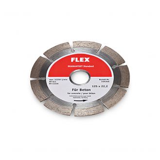 Disc diamantat Flex 349046, Diamantjet 125x22.2 mm, standard pentru beton