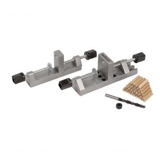 Set universal de dibluire cu prindere simpla Wolfcraft 3750000 pentru dibluri de 6,8,10mm cu grosimi de 12 - 30 mm