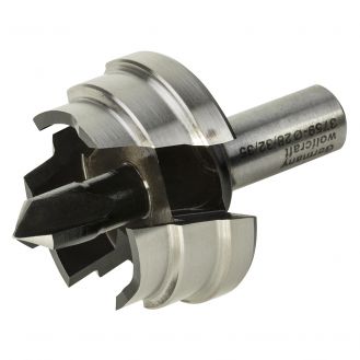 Carota in trepte Wolfcraft 3759000, special pentru instalatii din fibra de sticla D 28, 32, 35 mm