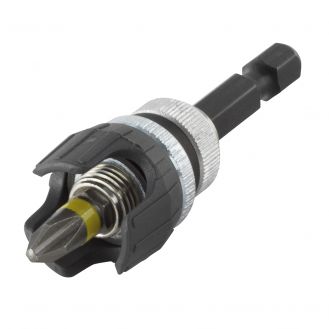 Suport bit Wolfcraft 4055000, cu limitator de adancime, bit Phillips 2