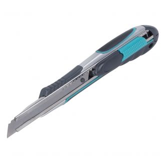 Cutter profesional Wolfcarft 4285000, latime lama 9 mm, carcasa metalica