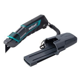 Cutit Pro Safety Wolfcraft 4292000, lama trapezoidala, teaca