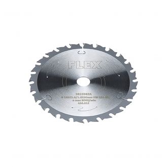 Disc fierastrau circular Flex 456012, D165x1.6 / 1.0x20 mm, HM Z = 24 WZ, 24 dinti