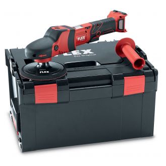 Masina de polisat rotativa Flex PE 150 18.0-EC, compatibila cu acumulatori Li-Ion 18V, 150 mm, cutie transport L-BOXX