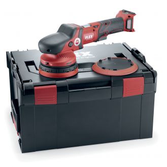 Masina de polisat orbitala Flex XFE 15 150 18.0-EC, compatibila cu acumulatori Li-Ion 18V, 150 mm, cutie transport L-BOXX
