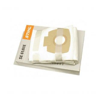 Set 5 saci aspirator textili STIHL 49015009004, pentru aspiratorul SE61 si SE62