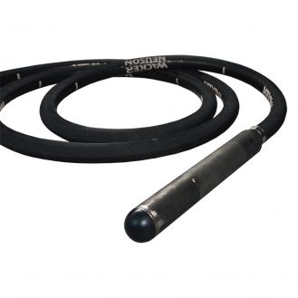 Vibrator de beton compatibil cu convertizor Wacker Neuson IREN 65/042/5 GV, cap vibrant 65 mm cu protectie de cauciuc, lungime furtun 5 m, frecventa 200 Hz