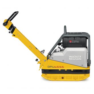 Placa compactoare reversibila Wacker Neuson DPU6555Heap, diesel, greutate 518 kg, forta de impact 65 kN, pornire electrica