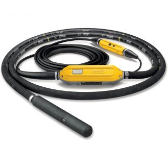 Vibrator de beton cu convertizor integrat Wacker Neuson IRFU45/230/15, cap vibrant 45 mm, arbore flexibil 15 m, frecventa 200 Hz