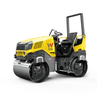 Cilindru vibro-compactor Wacker Neuson RD24 - 100 C DPF, 2385 kg, Kubota, 1000 mm