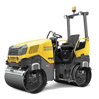 Cilindru vibro-compactor Wacker Neuson RD28 - 120 C DPF, 2595 kg, Kubota, 1200 mm