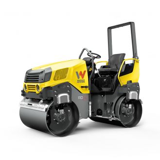 Cilindru vibro-compactor Wacker Neuson RD24 - 100 O DPF, 2525 kg, Kubota, 1000 mm