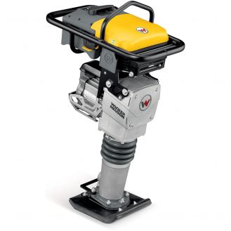 Mai compactor Wacker Neuson AS60e, compatibil cu acumulatori, forta de impact 17 kN, greutate 71 kg