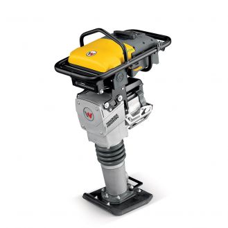 Mai compactor Wacker Neuson AS50e, compatibil cu acumulatori, forta de impact 16 kN,  greutate 71 kg