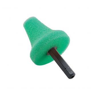 Burete conic de lustruit Flex PZ-G 35 HEX VE5, 517798, 35 mm, verde, set 5 bucati