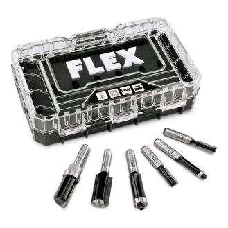 Set 6 freze caneluri Flex CER BIT SET2, in cutie Stack Pack