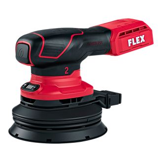 Masina de slefuit orbitala Flex ORE 2-125 18-EC C, compatibila cu acumulatori Li-Ion 18 V , 125 mm