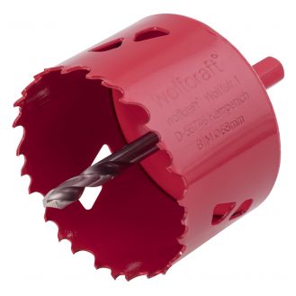 Carota bimetal Wolfcraft 5474000, diametru D 68 mm, adancime de taiere 40 mm