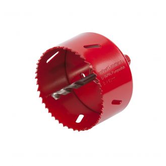 Carota bimetal Wolfcraft 5485000, diametru D 80 mm, adancime de taiere 40 mm