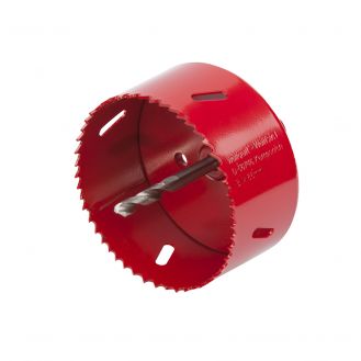 Carota bimetal Wolfcraft 5486000, diametru D 86 mm, adancime de taiere 40 mm