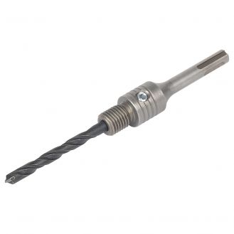 Adaptor pentru carote SDS Plus cu burghiu de centrare Wolfcraft 5955000, D 8x80 mm