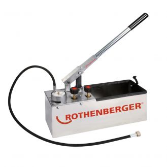 Pompa testare Rothenberger 60203, RP 50 S, inox, 0-50 bar, 12 l